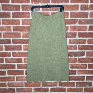 Belamie knit midi skirt